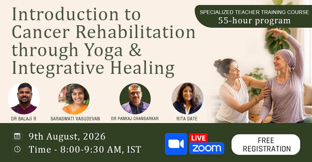 Introduction to Cancer Rehabilitation Through Yoga & Integrative Healing TTC